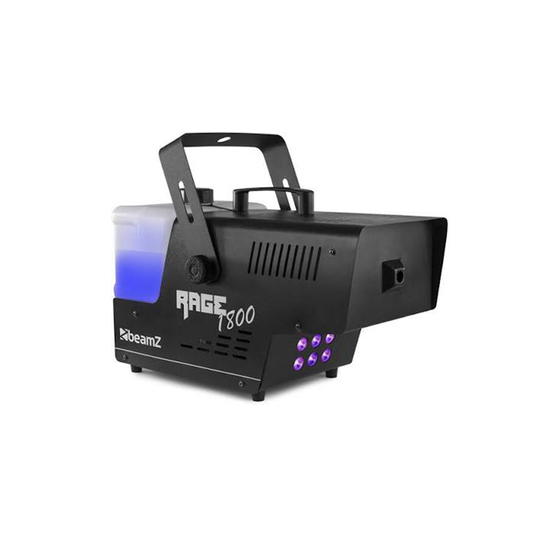 BeamZ Rage 1800 rookmachine huren met draadloze afstandsbediening