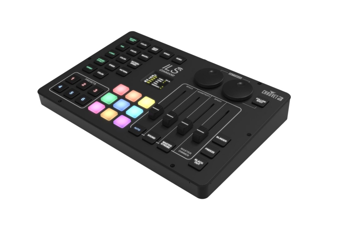 Chauvet DJ ILS Command draadloze lichtcontroller huren voor de GigBAR Move + ILS